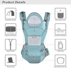 Baby Carrier Ergonomic Infant Carrier With Hip Seat Kangaroo Bag Soft Baby Carri