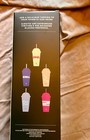 Starbucks Summer Dome Lid Reusable Cold Cups 24 Oz Set Of 5  new In Box 