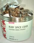 Teavana Ruby Spiced Cider Natural Loose Leaf Tea Blend Fresh Pack Limited Stock