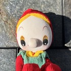 Vintage Pixie Knee Hugger Girl Elf 8  Christmas Figure Doll Painted Face