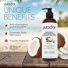 Pura D or Dor Fractionated Coconut Oil 100  Organic 16oz For Face  Skin   Hair