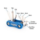 Park Tool Mtc-25 Composite Multi-tool Hardened Bike Tools Torx   Hex Wrenches
