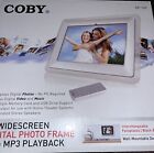 Coby 7-inch Widescreen Digital Photo Frame With Mp3 Player   2 Frames Dp-769