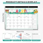 Desk Calendar 2026-2027  17 X 12 18 Month Wall Calendar Runs From January 202   