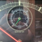 Vintage Ll Bean Quartz Wall Clock Weather Station Thermometer Barometer Humidity