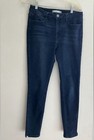 Kancan Women   s Skinny Mid Rid Rise Dark Wash Blue Denim Jeans Size 28