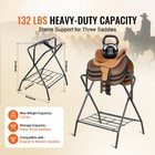 Folding Saddle Rack 2 Packs Freestanding Horse Saddle Stand 132 Lbs