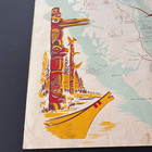 Vtg  1950s Paul s Drive In Restaurant And Car Service Menu - Victoria B c 