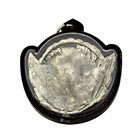 Shiva Avatar Giant Bhairava Phra Bhairab Hindu Amulet Pendant Silver Shading  1