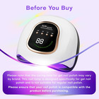 Upgrade Uv Nail Lamp  Nail Dryer For Gel Polish With Auto Sensor And 4 Timer Set