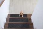 Non-slip Rubberback Solid 8  X 30  Indoor outdoor Stair Treads For Stairs  Ga   