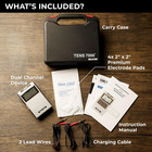 Rechargeable Tens Machine Ems Unit Muscle Stimulator Pain Relief Electrotherapy