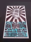 Van Morrison Hatch Show Print Ryman Nashville 2008 Concert Tour Poster Rare 