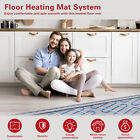 Electric Floor Heat Mat Kit  10-100sqft   120v Underfloor Radiant Heating System