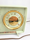 Vintage Rca Victor 6-x-7 Bakelite Am Tube Radio Untested Mid Century