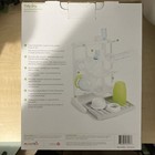 Munchkin Tidy Dry White Gray Space Saving Baby Bottle Drying Rack