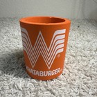 Whataburger Foam Koozie Orange
