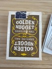 Casino Playing Cards - Rare Golden Nugget Hotel Vintage Used Brown Deck