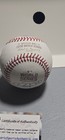 Chris Coghlan  cubs  Signed Official 2016 World Series Baseball Schwartz Coa