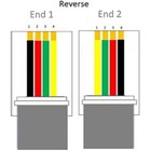 Lot10pk 14ft Rj11 Modular 6p4c 4wire Phone telephone Line Flat Cord cable silver