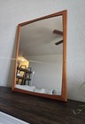 Aksel Kjersgaard Mid-century Modern Danish Teak Wall Mirror  104 Wood 31  X 23 