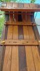 Vintage Wooden Toboggan Sled Rustic Wood Snow Sled Cabin Lodge Decor Collectible