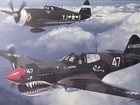 Framed Print Warhawk And Thunderbolt 16    X 12    Photo By Budd Davisson