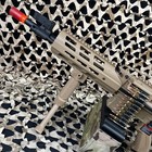New Toy G g Armament Cm16 Lmg Aeg Airsoft Gun - Tan  egc-16p-lmg-dnb-ncm 