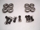 9 New Nascar Raybestos Phk4027 Titanium Gas Relief Piston Insert Kits 27 30 2mm