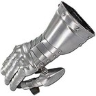 Medieval Knight Armor Gloves Roman Gothic Steel Gauntlets Rustic Vintage Home
