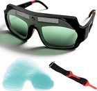 Gafas Para Soldar M  scara Lente Casco Oscurecimiento Soldador Welding Goggles