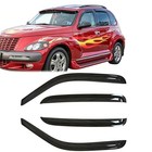 4pcs Wind Deflectors For not For 2 Dr  94511 2001-2010 Chrysler Pt Cruiser