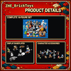 Lego 71024 Disney Series 2 Complete Set 18x Minifigures Confirmed All Characters