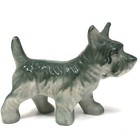 Vtg Dog Ceramic Figurine Japan