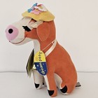 Vintage R  Dakin   Applause - Dream Pets Clarabelle The Cow Plush Figure W Tags