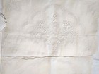 Vintage Madeira Tablecloth Placemats Runner Napkins Organdy Hand Embroidered Lot