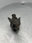 Antique Pre-columbian Painted Art Pottery Small 1 5-3 5  Birds Green Brown Rare 