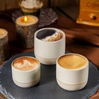 100 180 230ml Ceramic Coffee Cup Handmade Round Japanese Tea Cup Coffee Latte 