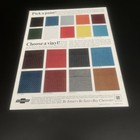 Original 1968 Chevrolet Corvette Prestige Dealer Sales Brochure Stingray