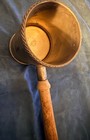 Vintage Napier Silverplate Double Sided Cocktail Gavel jigger W  Wooden Handle