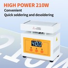 Electronic Hot Plate Preheating Station Pcb Smd Soldering Hot Plate 210w