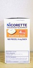Nicorette Nicotine Gum Fruit Chill 4mg Value Pk 160-pieces New In Box 12-2028