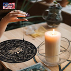 Golgner Wooden Divination  Wooden Pendulum Board Dowsing With Crystal Dowsing  W