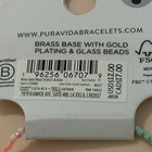 Puravida Nova Seed Bead Stretch Anklet