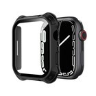 For Iwatch Apple Watch Series 7 8 9 41 45mm Full Cover Case Screen Protector