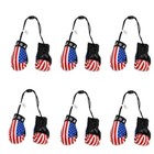 Mini Small Boxing Gloves Country Flag To Hang Over Hanging Punching Gloves -12pc