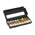 Charvin Extra Fine Professional Oil Paint Set For Artists  Shades Of Green -    