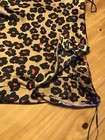 Cheetah Pencil Skirt Silky Material Size Small