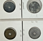 Tax Tokens Missouri   Oklahoma Lot Of 4