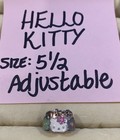 Vintage Sanrio Hello Kitty Friends Flower Ring Adjustable Y2k Costume Jewelry